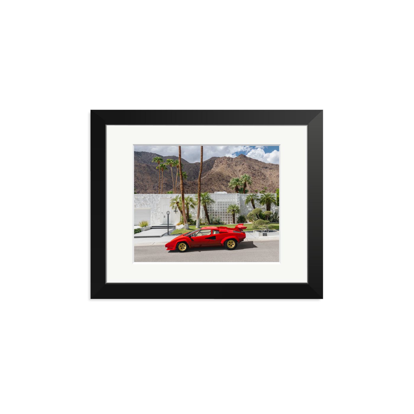 Lamborghini Countach in Palm Springs