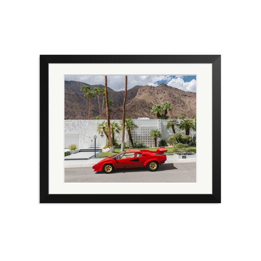 Lamborghini Countach in Palm Springs