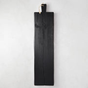 Large Black Wood Brasserie Serving Plank