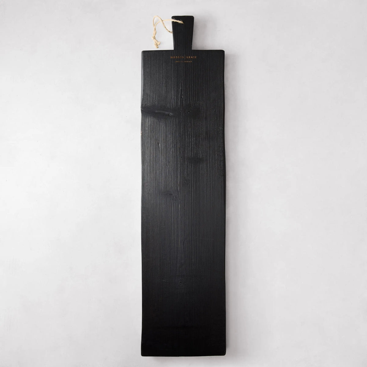 Large Black Wood Brasserie Serving Plank