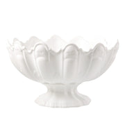 Large Ceramic Scalloped Serving Bowl