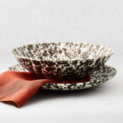 Large Nuno Splatter Stoneware Serving Bowl