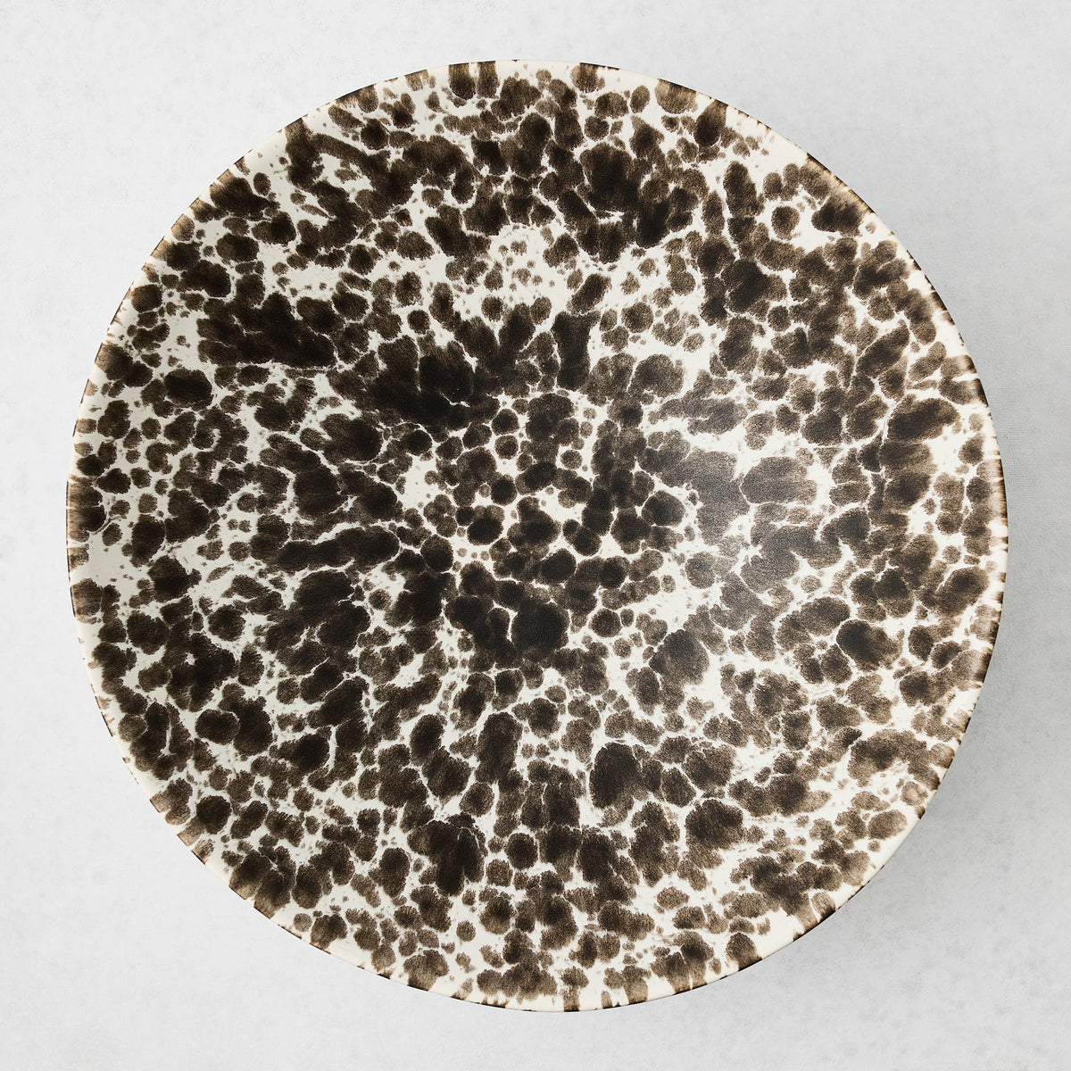 Large Nuno Splatter Stoneware Serving Bowl