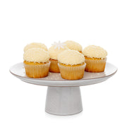 Large Stone Gray Cake Stand