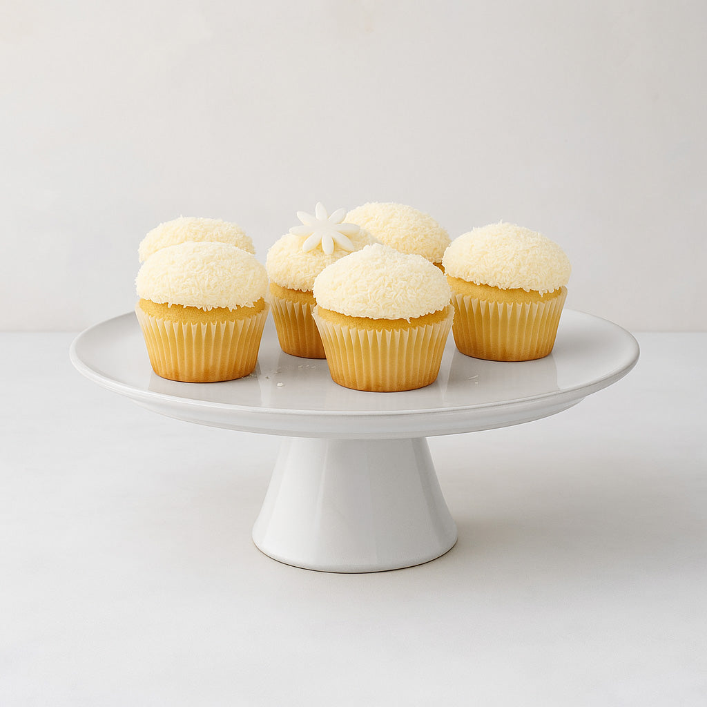 Large Stone Gray Cake Stand