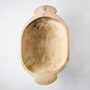 Large Vintage Wood Bowl
