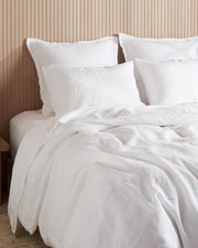 Linen Duvet Cover (White)