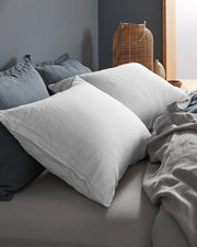 Linen Pillowcase Set (White)