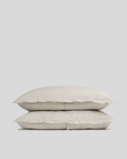 Linen Sham Set (Bone)