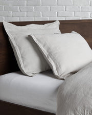 Linen Sham Set (Bone)