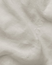 Linen Top Sheet - Bone