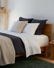Linen Top Sheet - White