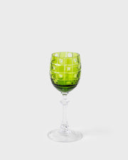 Liquor Glass Jacaranda Green