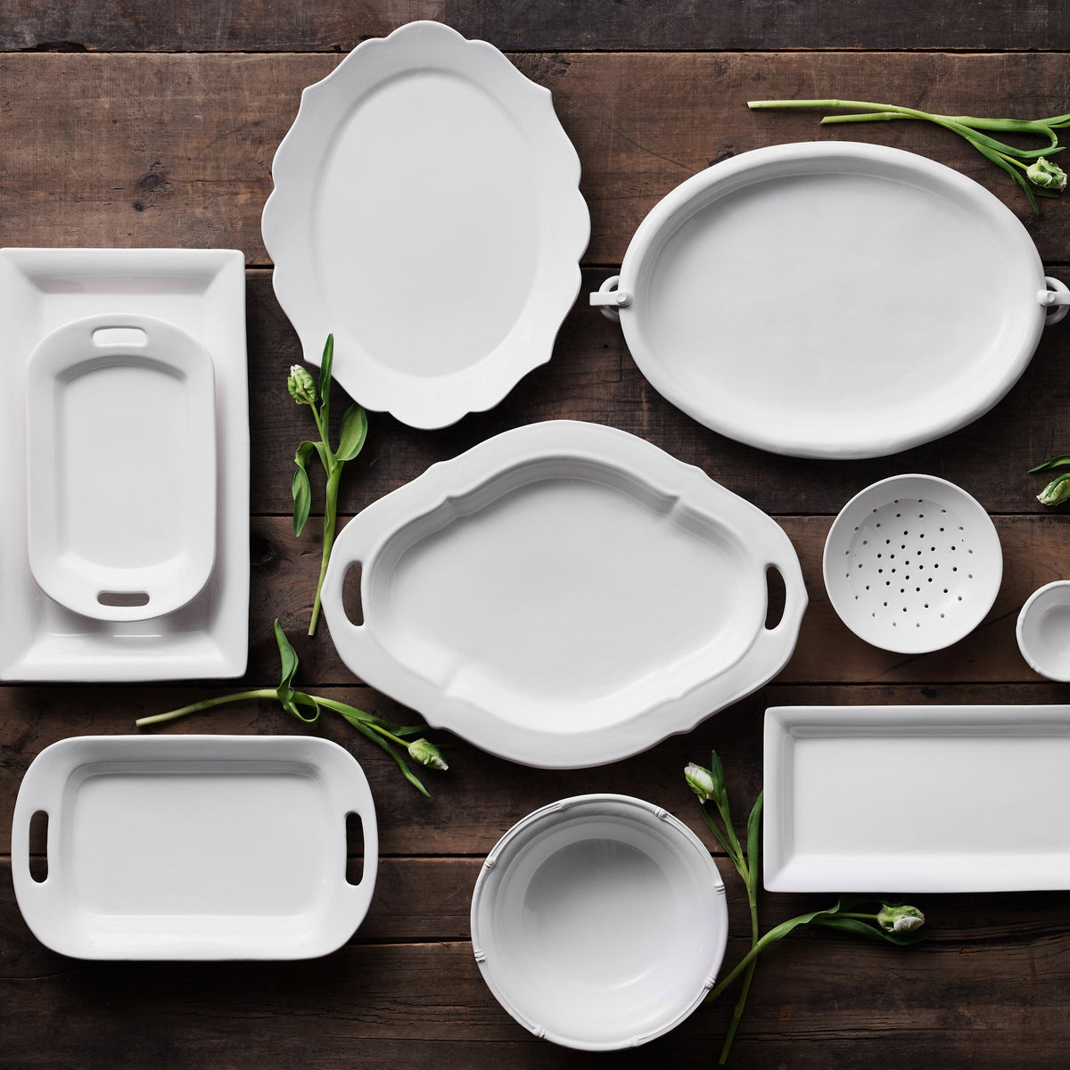 Lungarno Ceramic Serving Platter
