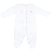 Sweet Roses Embroidery Set 4 Pieces | Baby Girl