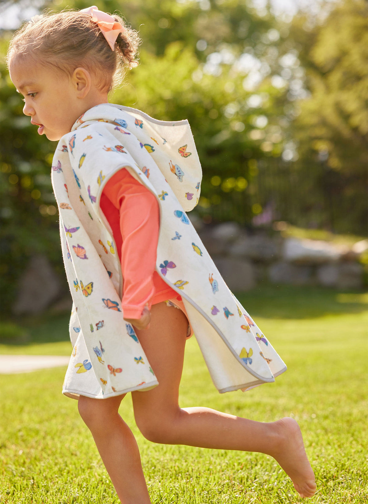 Children's Organic Cotton Swim Poncho