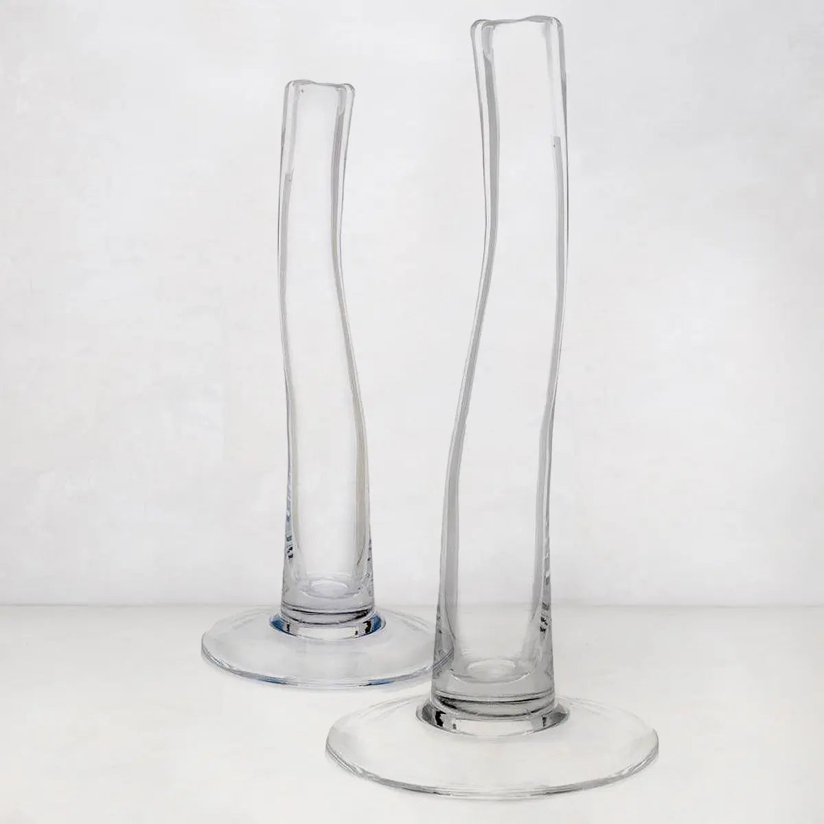 Maddie Small Scissor-Cut Glass Vase