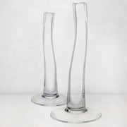 Maddie Small Scissor-Cut Glass Vase