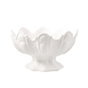 Medium Ceramic Scalloped Serving Bowl