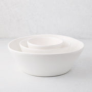 Medium Spiral Ceramic Serving Bowl