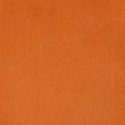 Melon Orange and Ivory Thin Velvet Stripe Throw Pillow