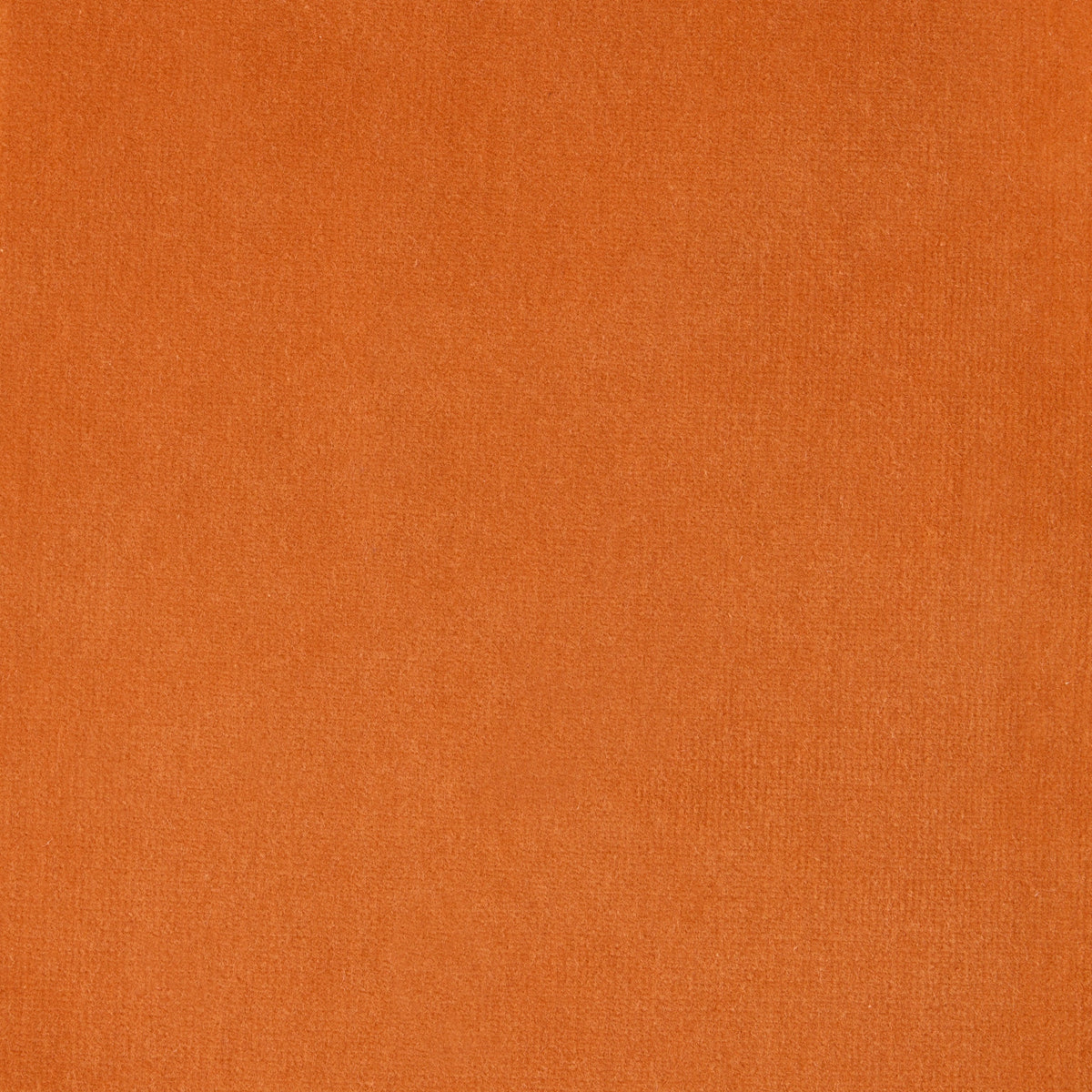 Melon Orange Wide Velvet and Linen Stripe Throw Pillow