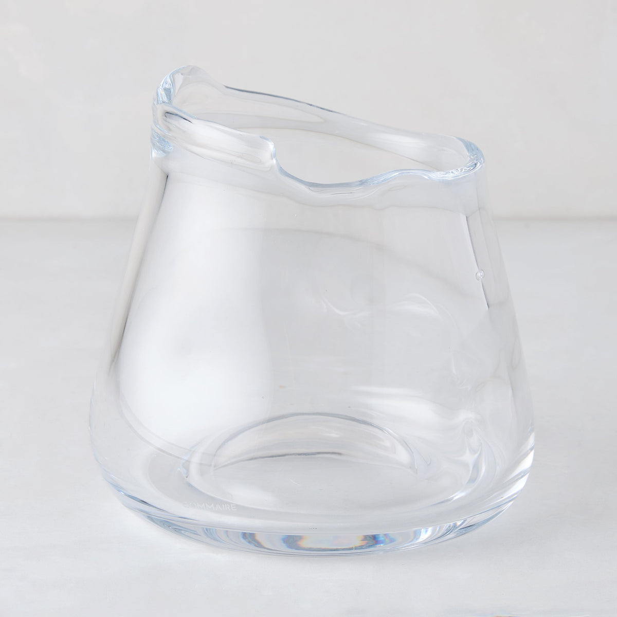 Mia Scissor-Cut Round Vase