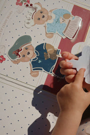 Dress-Up Teddy Bear Sticker Book