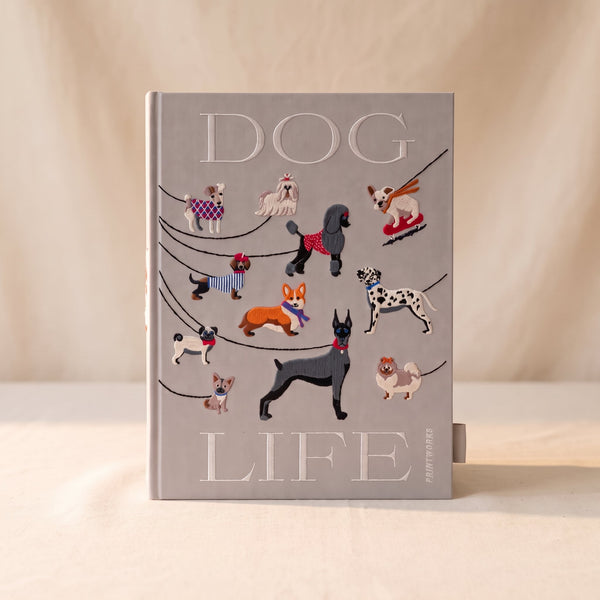 Embroidered Photo Album, Dogs