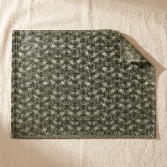 Coated Placemat, Sulawesi Feuillage