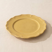 Dijon Yellow Stoneware Dessert Plate