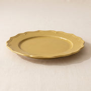 Dijon Yellow Stoneware Dinner Plate