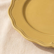 Dijon Yellow Stoneware Dinner Plate