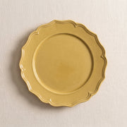 Dijon Yellow Stoneware Dinner Plate