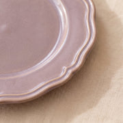Lavender Stoneware Dessert Plate