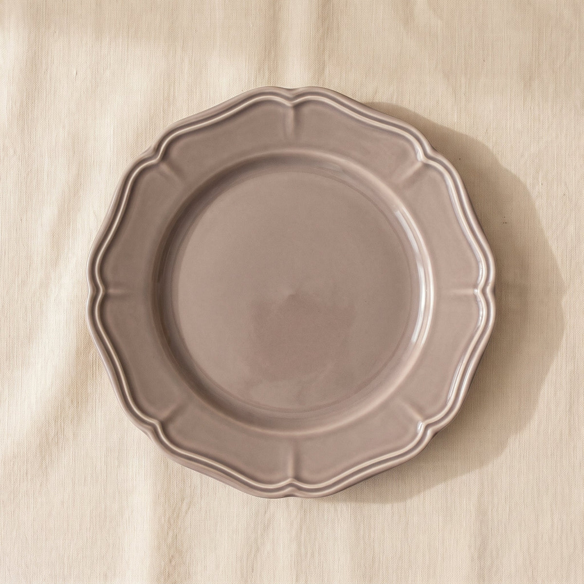 Lavender Stoneware Dessert Plate
