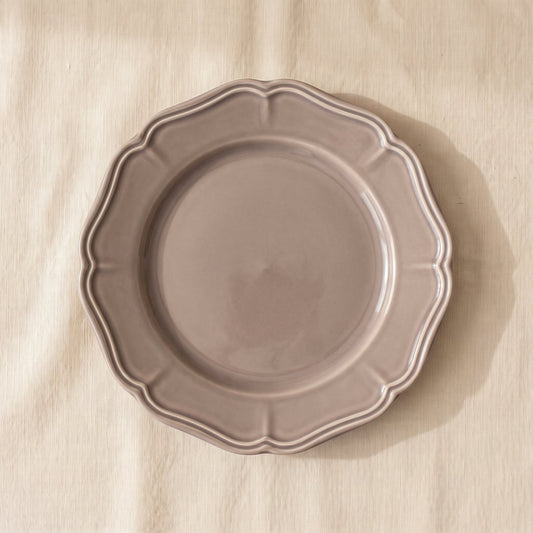 Lavender Stoneware Dessert Plate