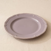 Lavender Stoneware Dinner Plate