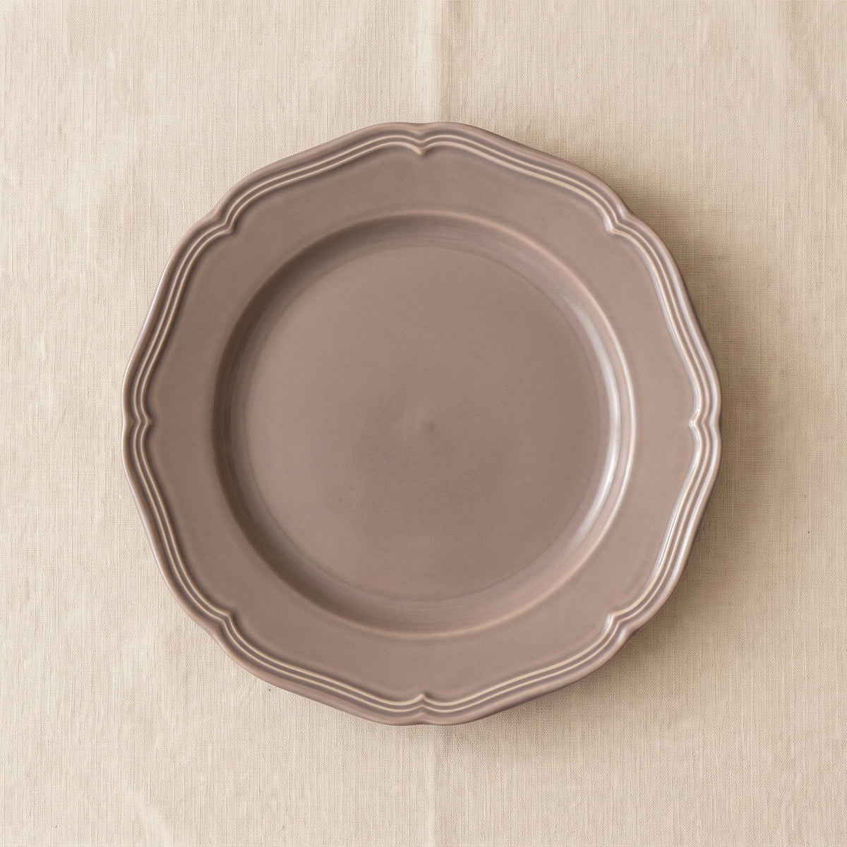Lavender Stoneware Dinner Plate