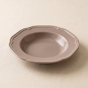 Lavender Stoneware Low Bowl