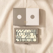 Faux Leather Domino Set