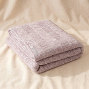 Cable Knit Baby Alpaca Throw