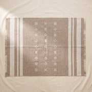 Reversible Baby Alpaca Throw, Southwestern Pattern