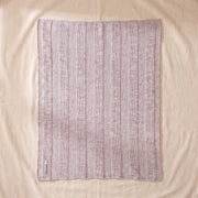 Cable Knit Baby Alpaca Throw