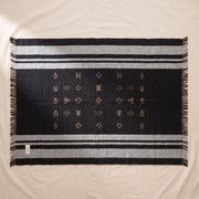 Reversible Baby Alpaca Throw, Southwestern Pattern