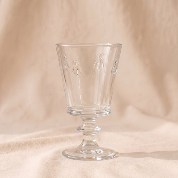 Bee Water Glass, Clear
