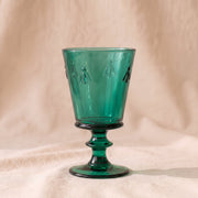 Bee Wine Glass, Colored