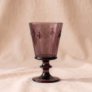 Bee Wine Glass, Colored