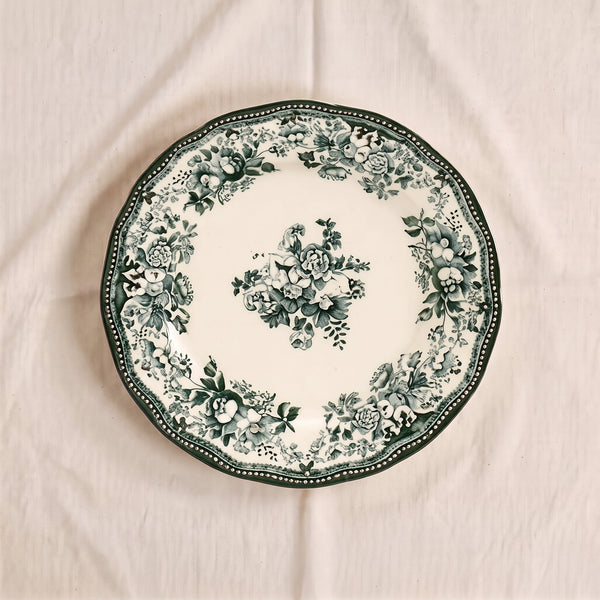 Artichoke Green Stoneware Dessert Plate