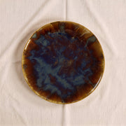Molten Brown Porcelain Dinner Plate